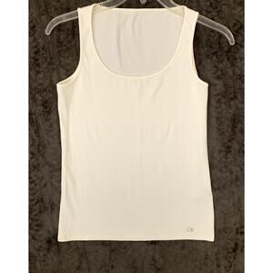 Calvin Klein Ivory Tank Cami Size L NWOT